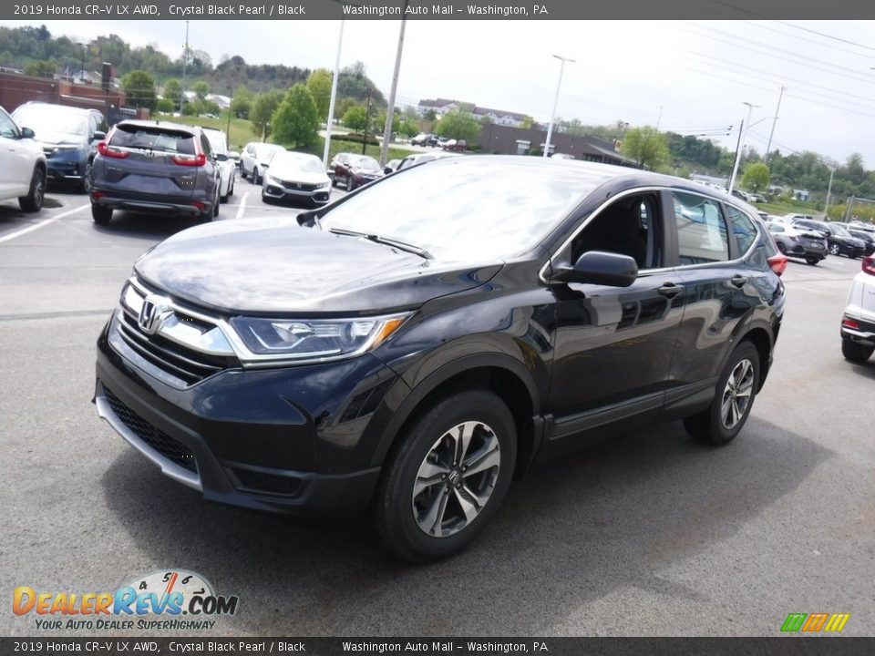 2019 Honda CR-V LX AWD Crystal Black Pearl / Black Photo #4