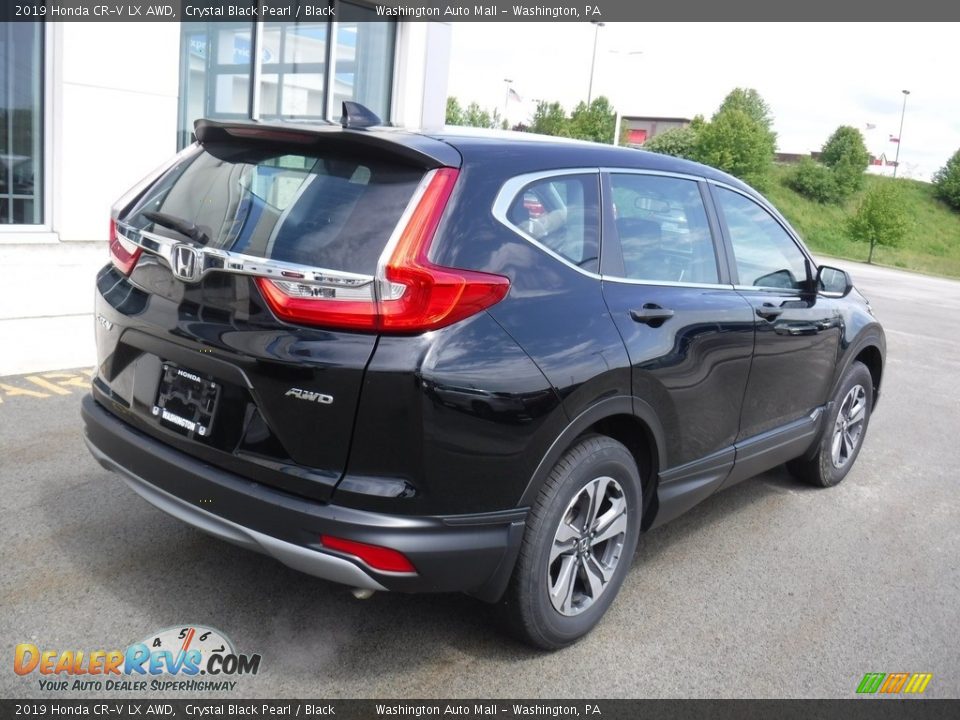 2019 Honda CR-V LX AWD Crystal Black Pearl / Black Photo #9