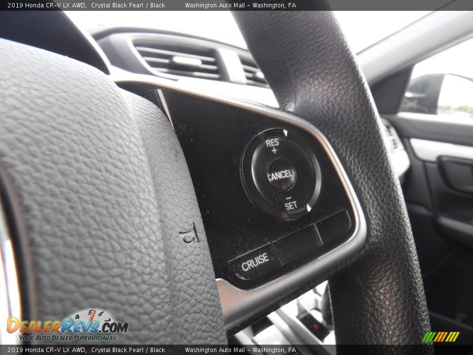 2019 Honda CR-V LX AWD Crystal Black Pearl / Black Photo #22