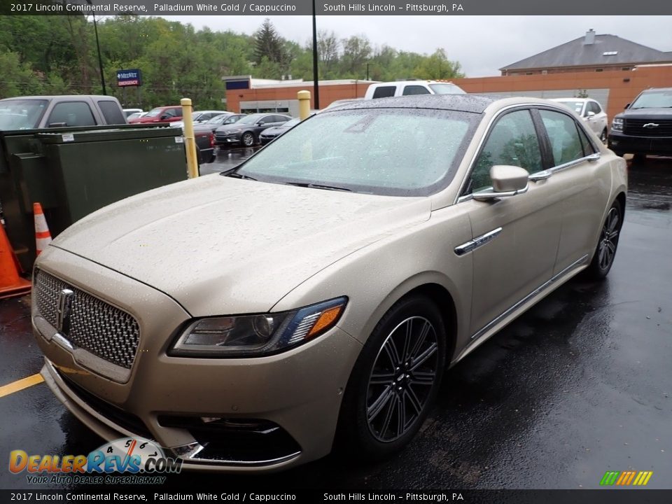 2017 Lincoln Continental Reserve Palladium White Gold / Cappuccino Photo #1