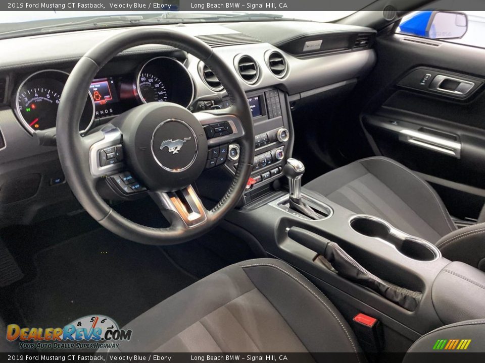 2019 Ford Mustang GT Fastback Velocity Blue / Ebony Photo #15