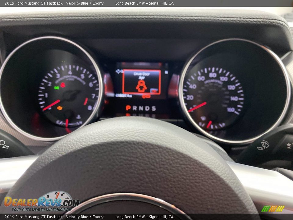 2019 Ford Mustang GT Fastback Velocity Blue / Ebony Photo #20