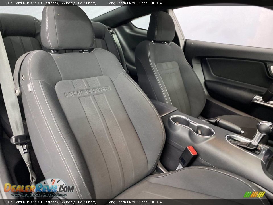 2019 Ford Mustang GT Fastback Velocity Blue / Ebony Photo #28