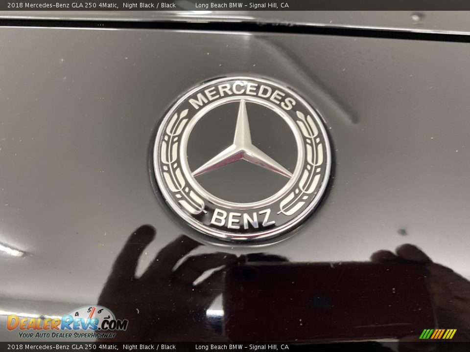 2018 Mercedes-Benz GLA 250 4Matic Night Black / Black Photo #8