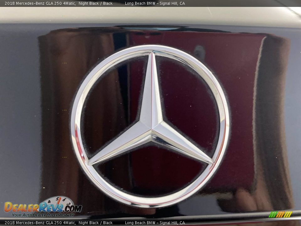 2018 Mercedes-Benz GLA 250 4Matic Night Black / Black Photo #10