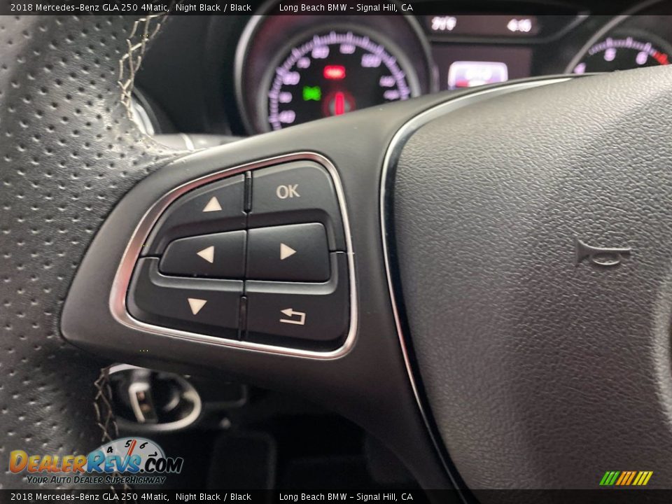 2018 Mercedes-Benz GLA 250 4Matic Night Black / Black Photo #19