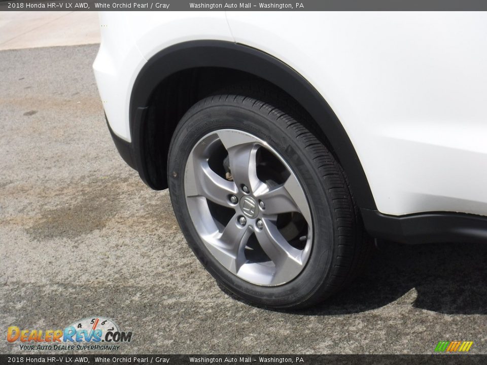 2018 Honda HR-V LX AWD White Orchid Pearl / Gray Photo #3