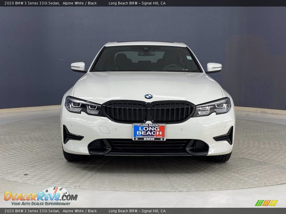 2020 BMW 3 Series 330i Sedan Alpine White / Black Photo #2