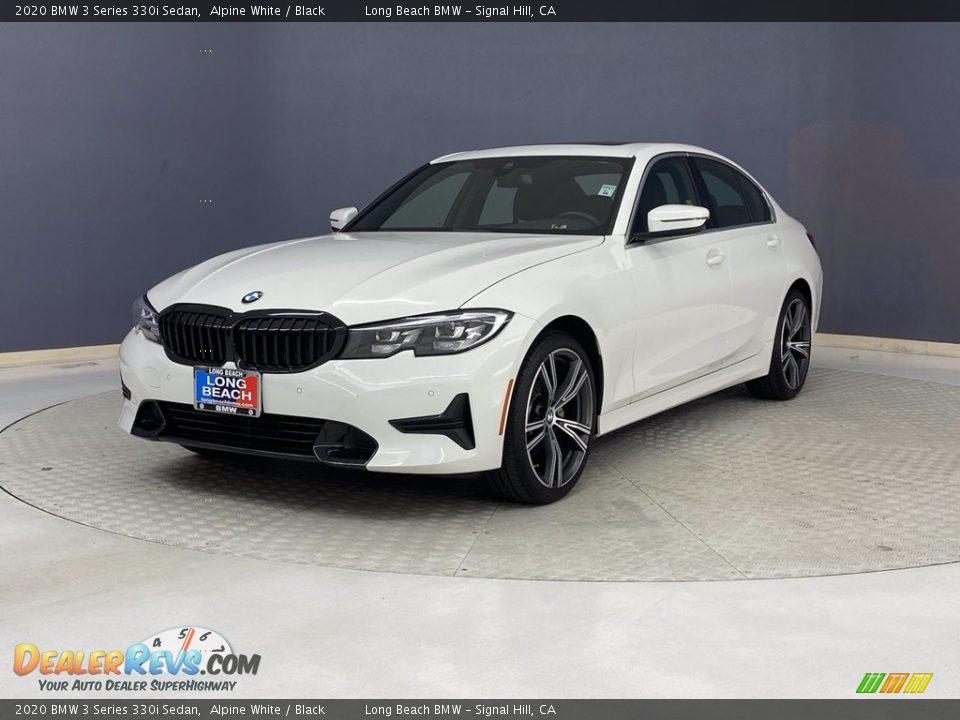 2020 BMW 3 Series 330i Sedan Alpine White / Black Photo #3