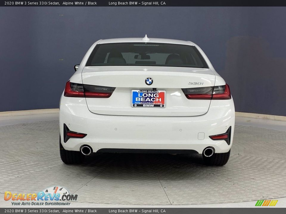 2020 BMW 3 Series 330i Sedan Alpine White / Black Photo #4