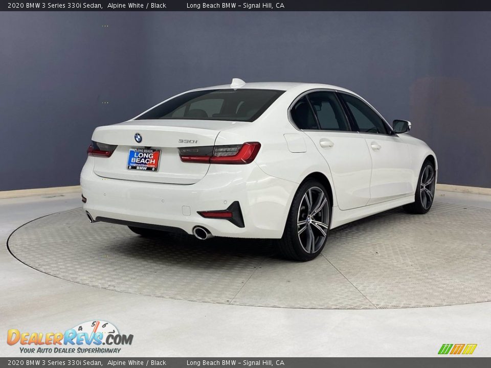 2020 BMW 3 Series 330i Sedan Alpine White / Black Photo #5