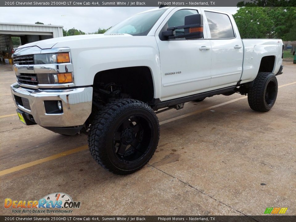 2016 Chevrolet Silverado 2500HD LT Crew Cab 4x4 Summit White / Jet Black Photo #2