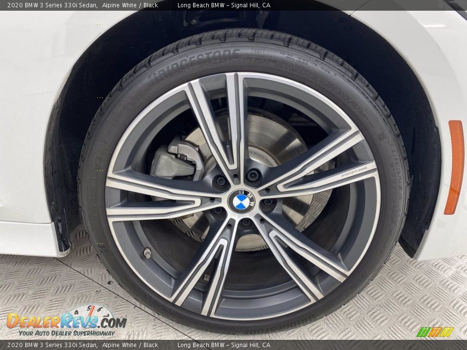 2020 BMW 3 Series 330i Sedan Alpine White / Black Photo #6
