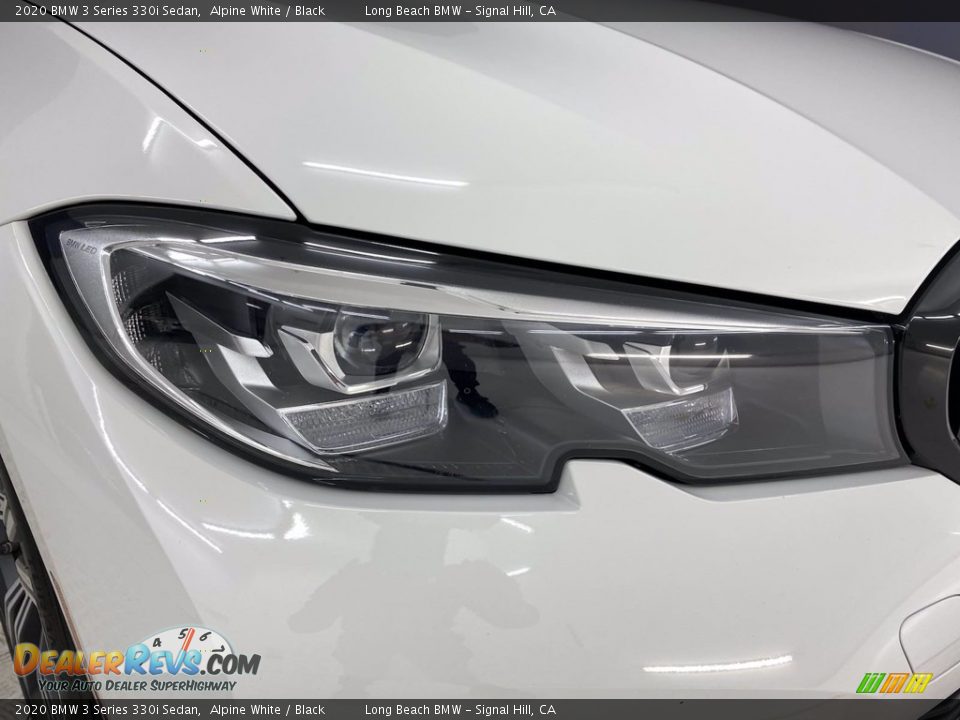 2020 BMW 3 Series 330i Sedan Alpine White / Black Photo #7
