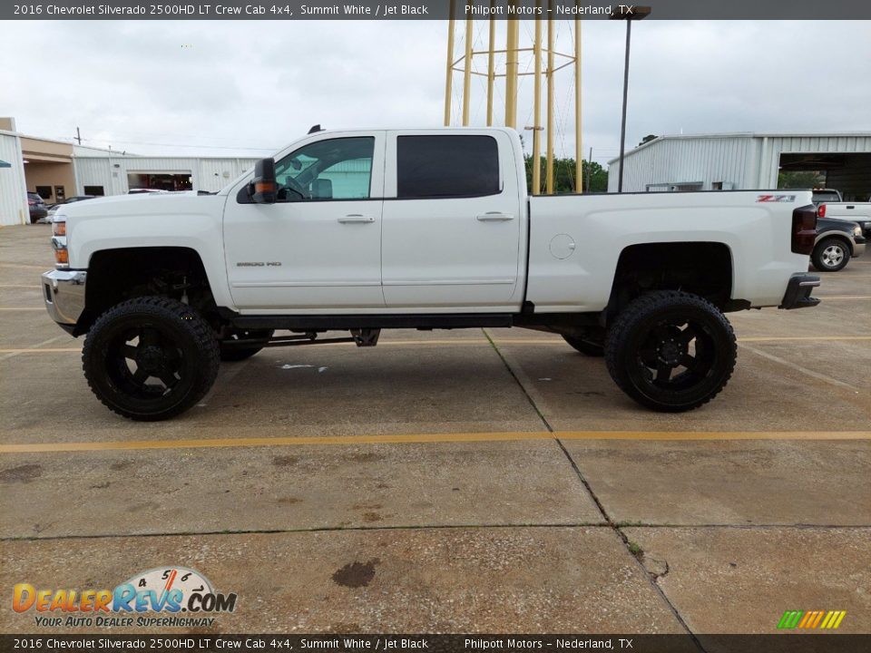 2016 Chevrolet Silverado 2500HD LT Crew Cab 4x4 Summit White / Jet Black Photo #5