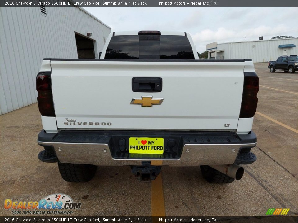 2016 Chevrolet Silverado 2500HD LT Crew Cab 4x4 Summit White / Jet Black Photo #6