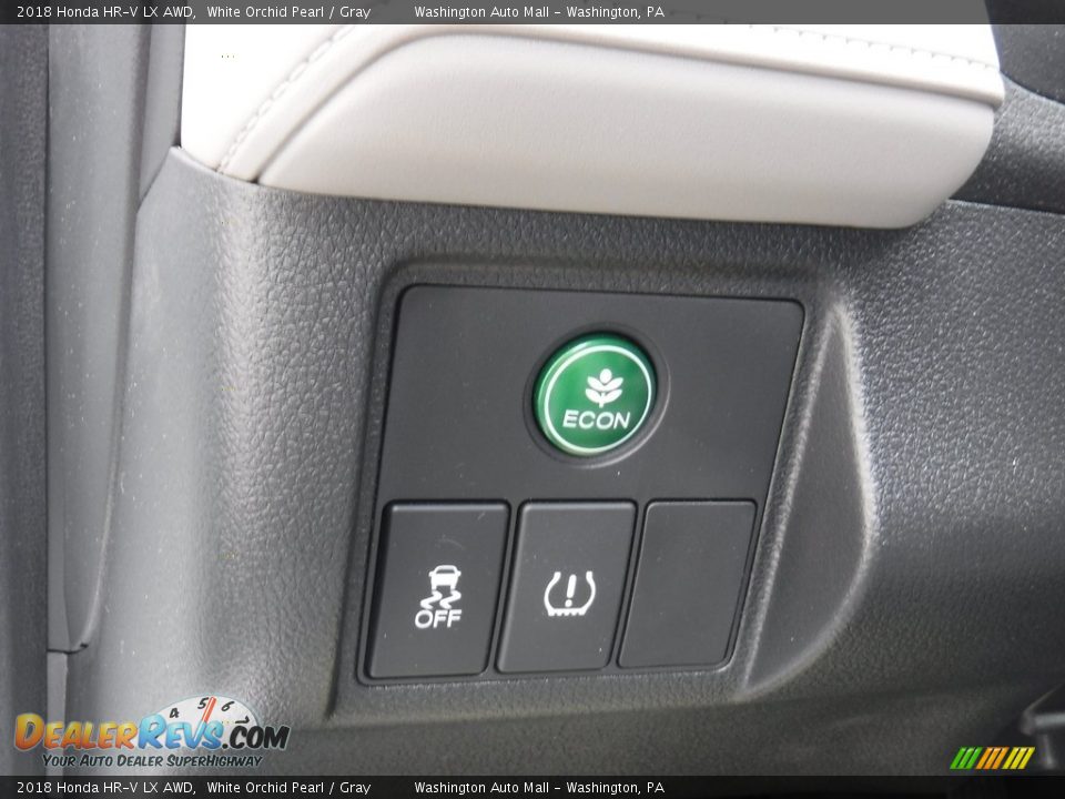 2018 Honda HR-V LX AWD White Orchid Pearl / Gray Photo #13