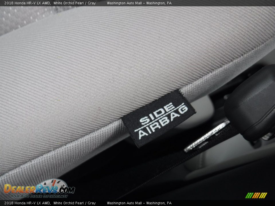 2018 Honda HR-V LX AWD White Orchid Pearl / Gray Photo #15