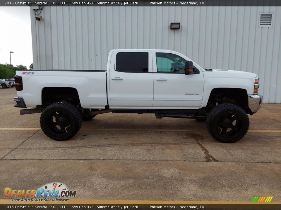 2016 Chevrolet Silverado 2500HD LT Crew Cab 4x4 Summit White / Jet Black Photo #10