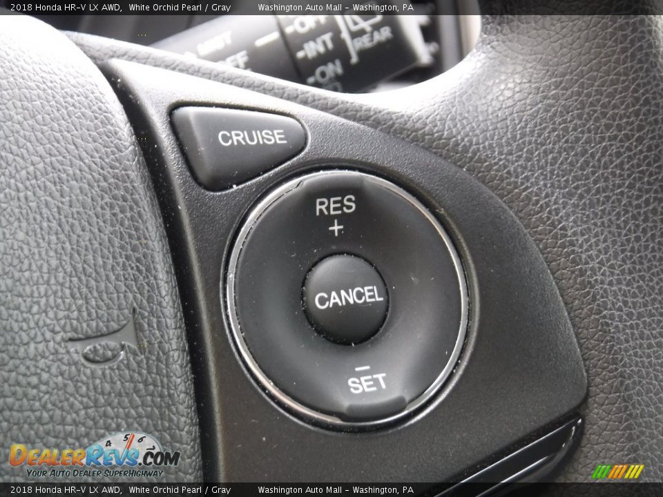 2018 Honda HR-V LX AWD White Orchid Pearl / Gray Photo #21