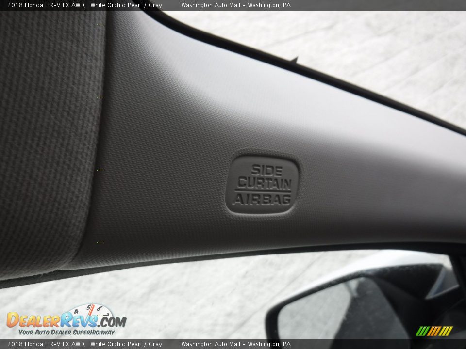 2018 Honda HR-V LX AWD White Orchid Pearl / Gray Photo #22