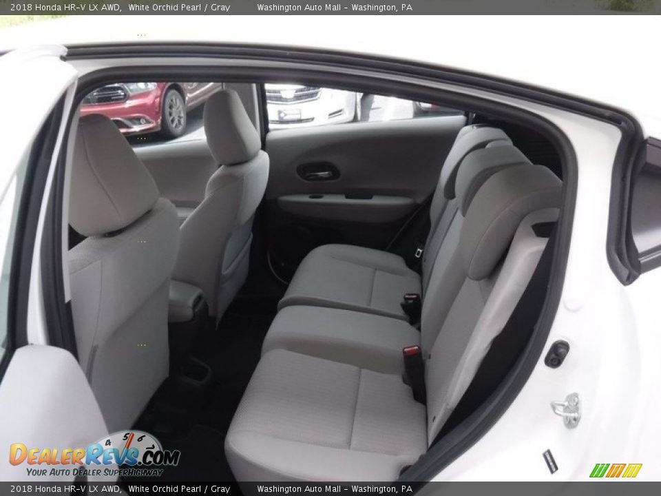 2018 Honda HR-V LX AWD White Orchid Pearl / Gray Photo #23
