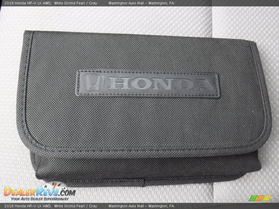 2018 Honda HR-V LX AWD White Orchid Pearl / Gray Photo #25