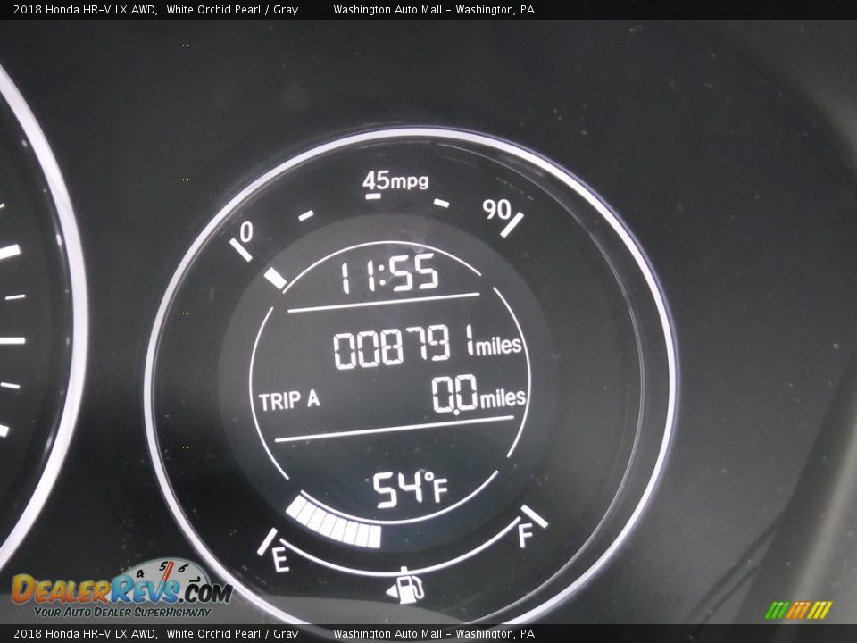 2018 Honda HR-V LX AWD White Orchid Pearl / Gray Photo #28