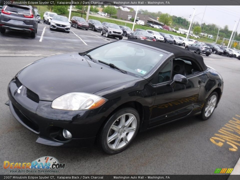 2007 Mitsubishi Eclipse Spyder GT Kalapana Black / Dark Charcoal Photo #5