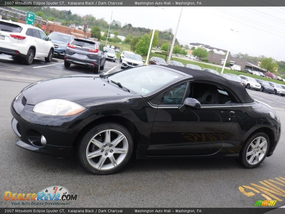 2007 Mitsubishi Eclipse Spyder GT Kalapana Black / Dark Charcoal Photo #6