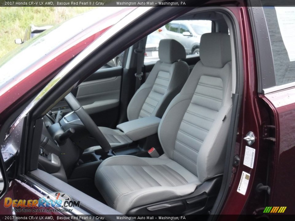 2017 Honda CR-V LX AWD Basque Red Pearl II / Gray Photo #14