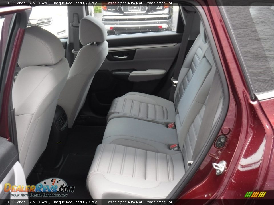 2017 Honda CR-V LX AWD Basque Red Pearl II / Gray Photo #23