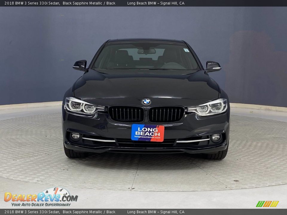 2018 BMW 3 Series 330i Sedan Black Sapphire Metallic / Black Photo #2