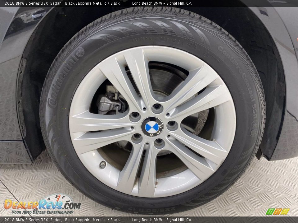 2018 BMW 3 Series 330i Sedan Black Sapphire Metallic / Black Photo #6