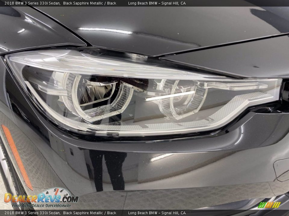 2018 BMW 3 Series 330i Sedan Black Sapphire Metallic / Black Photo #7