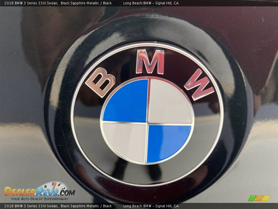 2018 BMW 3 Series 330i Sedan Black Sapphire Metallic / Black Photo #10
