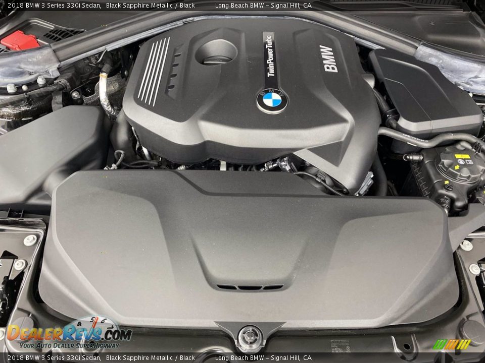 2018 BMW 3 Series 330i Sedan Black Sapphire Metallic / Black Photo #12