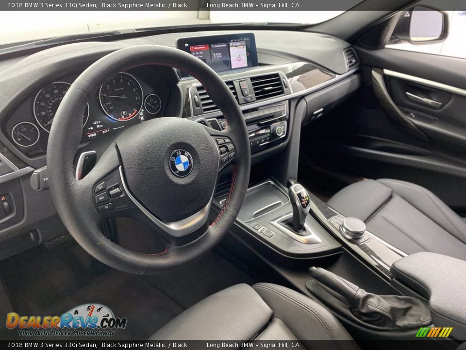 2018 BMW 3 Series 330i Sedan Black Sapphire Metallic / Black Photo #16