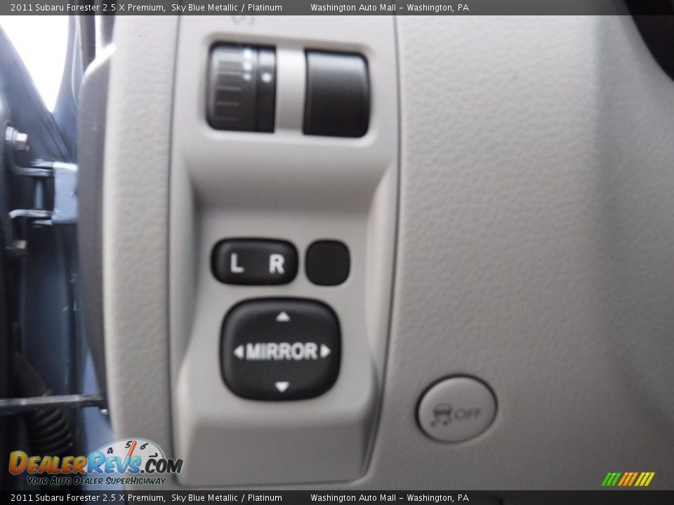 2011 Subaru Forester 2.5 X Premium Sky Blue Metallic / Platinum Photo #19