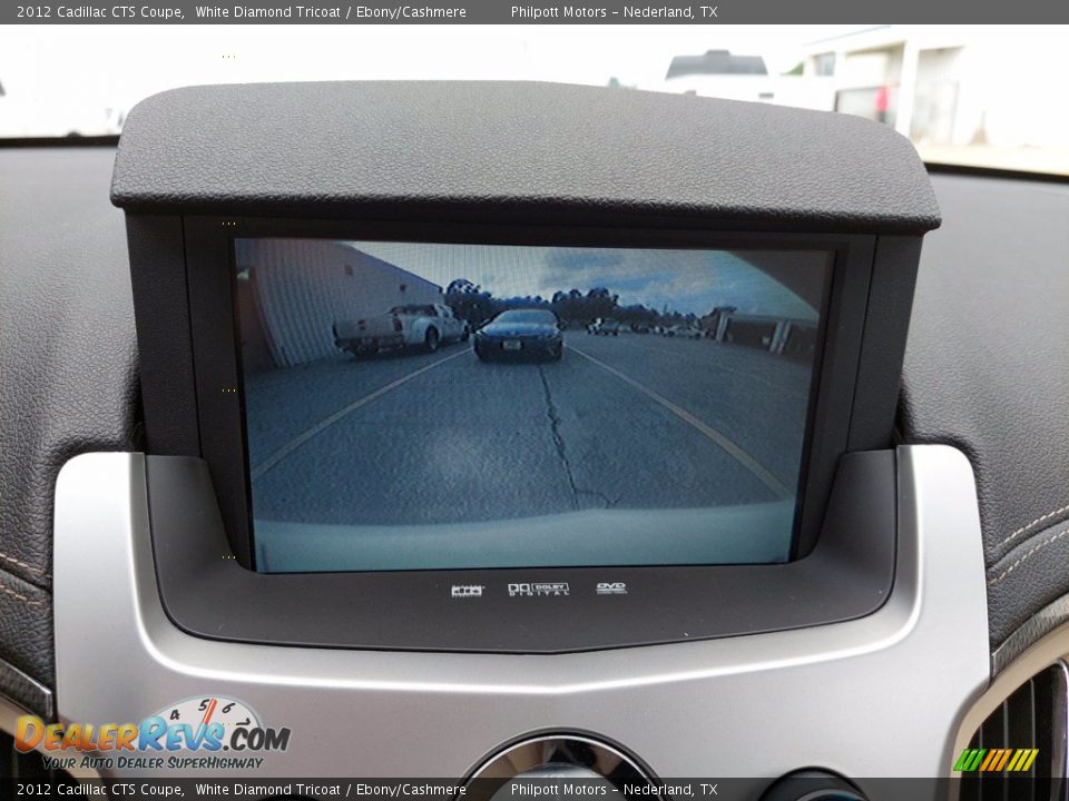 2012 Cadillac CTS Coupe White Diamond Tricoat / Ebony/Cashmere Photo #18