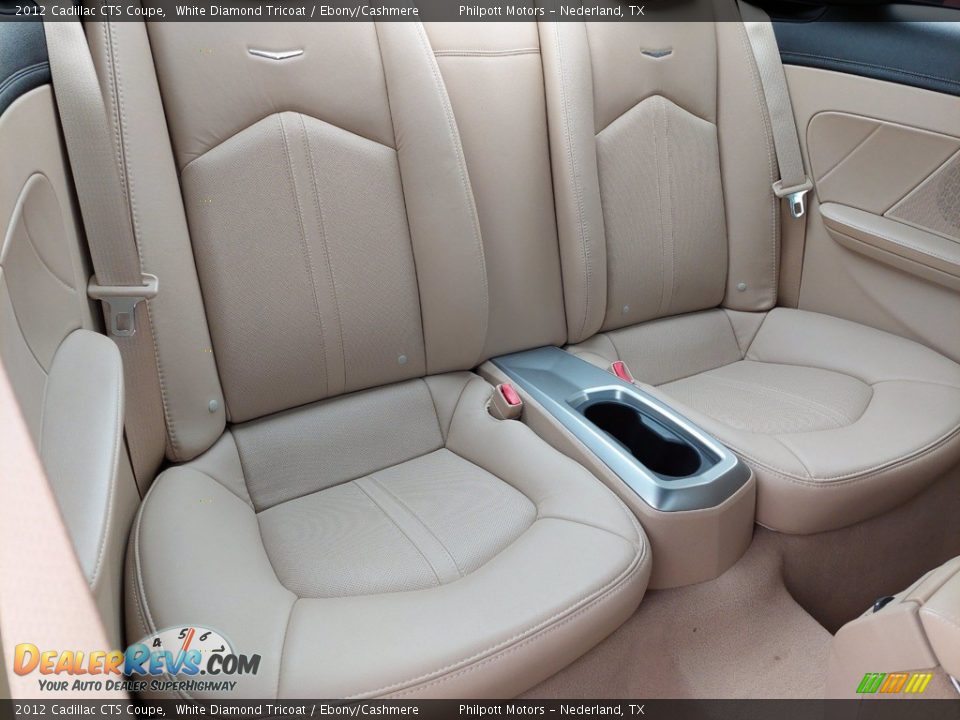 2012 Cadillac CTS Coupe White Diamond Tricoat / Ebony/Cashmere Photo #19