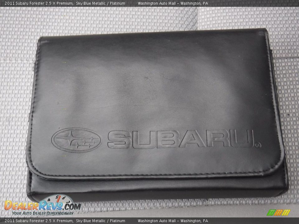 2011 Subaru Forester 2.5 X Premium Sky Blue Metallic / Platinum Photo #29