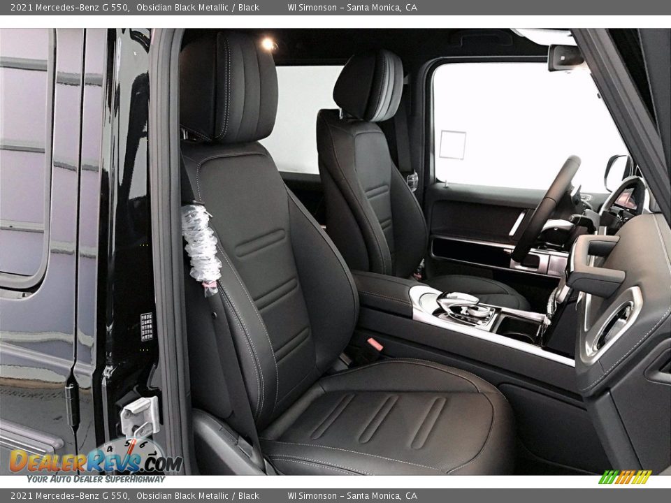 2021 Mercedes-Benz G 550 Obsidian Black Metallic / Black Photo #5