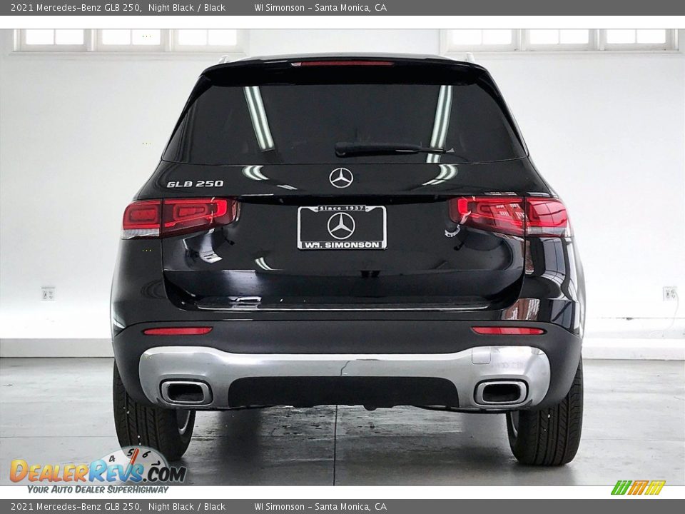 2021 Mercedes-Benz GLB 250 Night Black / Black Photo #3