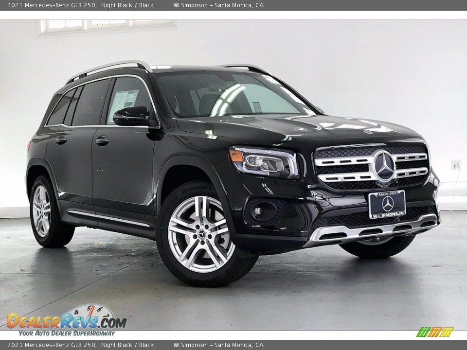 2021 Mercedes-Benz GLB 250 Night Black / Black Photo #12