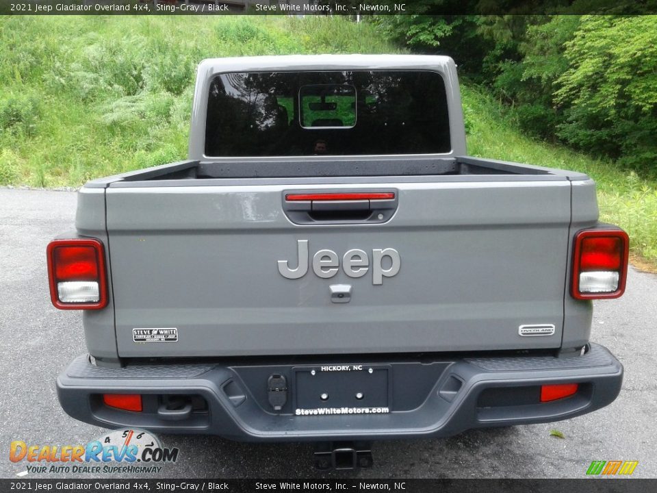 2021 Jeep Gladiator Overland 4x4 Sting-Gray / Black Photo #7