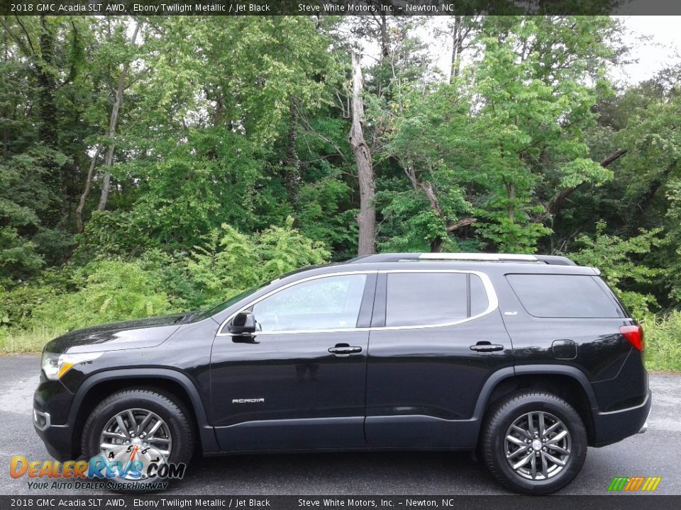 2018 GMC Acadia SLT AWD Ebony Twilight Metallic / Jet Black Photo #1