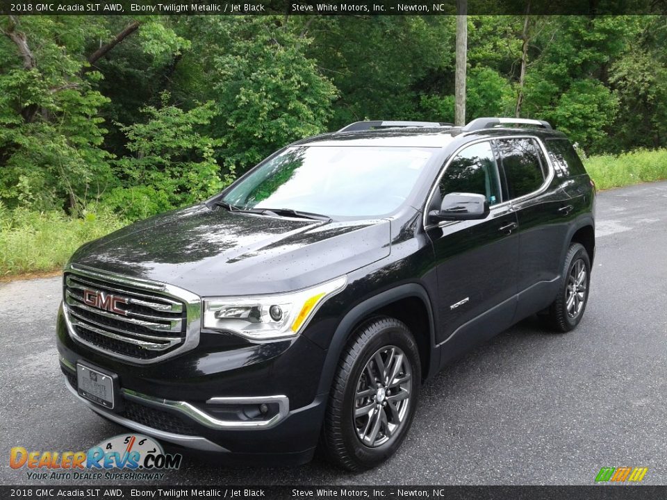 2018 GMC Acadia SLT AWD Ebony Twilight Metallic / Jet Black Photo #3