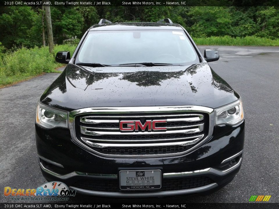 2018 GMC Acadia SLT AWD Ebony Twilight Metallic / Jet Black Photo #4