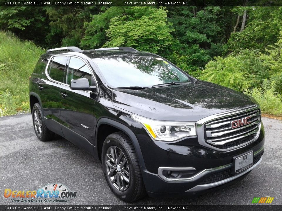 2018 GMC Acadia SLT AWD Ebony Twilight Metallic / Jet Black Photo #5